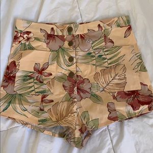 Urban Outfitters tropical shorts